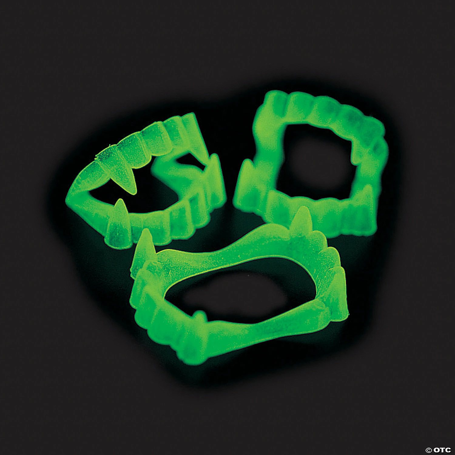 Discount π Glow-in-the-Dark Vampire Fangs - 72 Pc. π 5 Discount π Glow-in-the-Dark Vampire Fangs - 72 Pc. π - Image 3