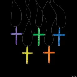New 💯 Glow Stick Cross Necklaces - 50 Pc. 👍