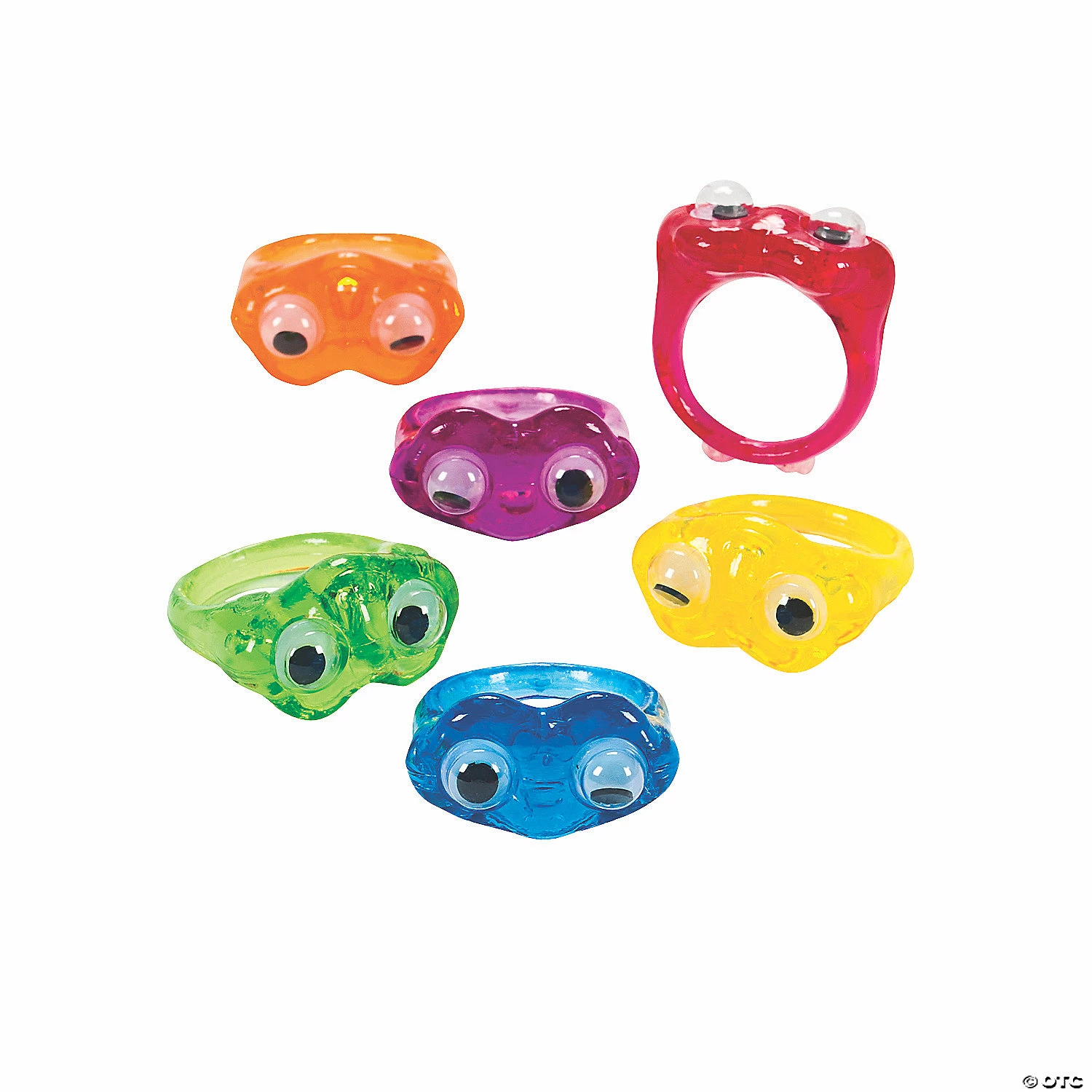 Promo π€© Googly Eye Rings - 48 Pc. π