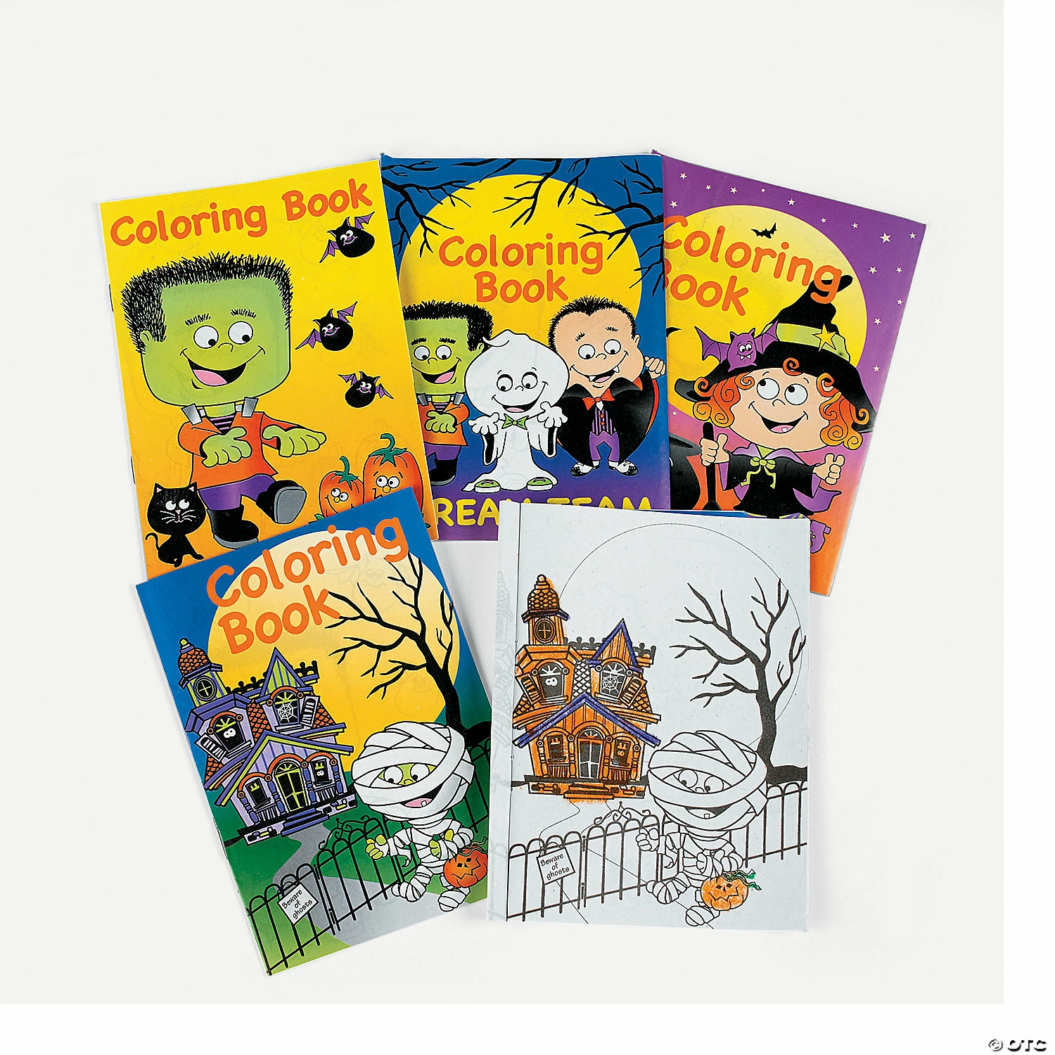 Brand new π Halloween Coloring Books - 72 Pc. β - Image 3