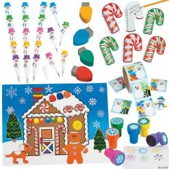 Cheapest 🎁 Happy Holidays Activity Kit - 97 Pc. ❤️
