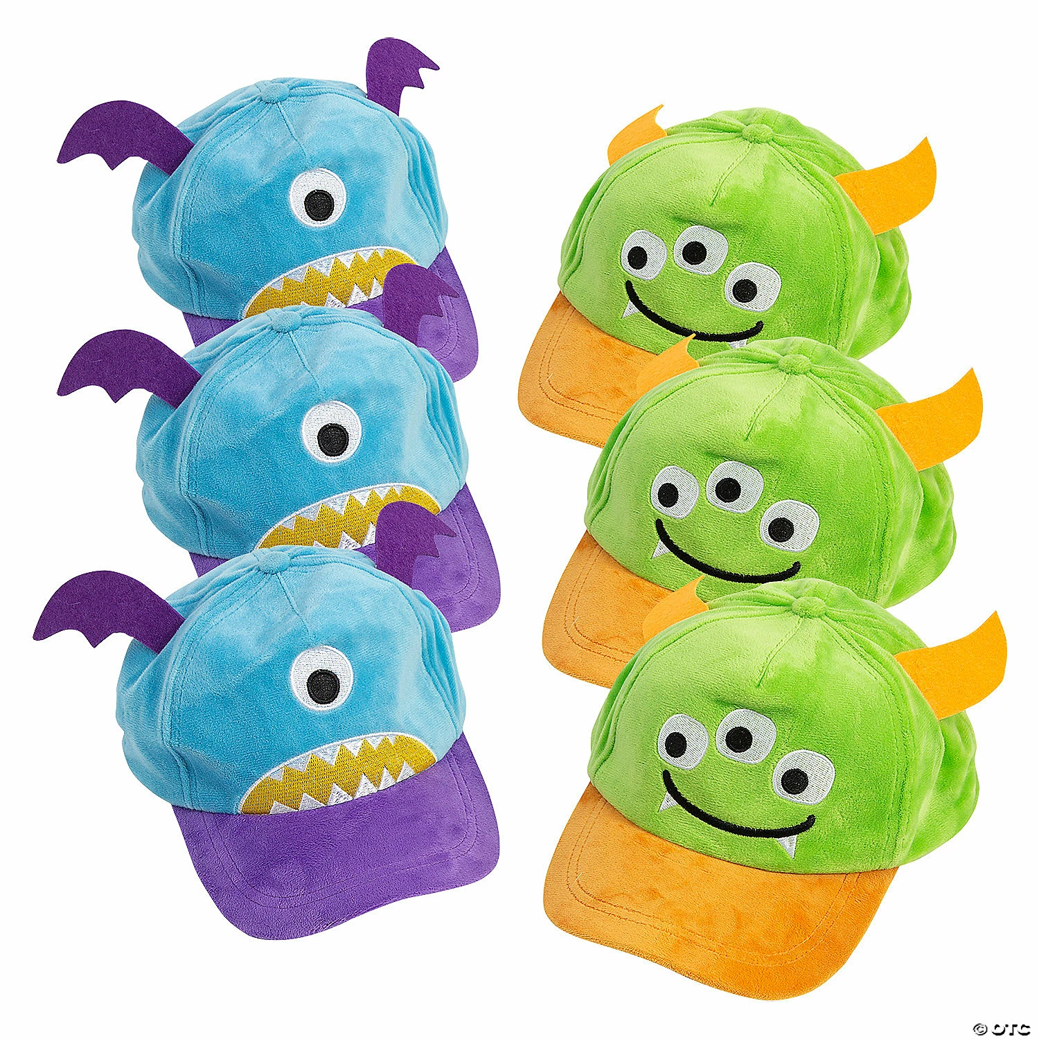 Best Pirce π KIdβs Monster βΎ Baseball Caps - 6 Pc. π―