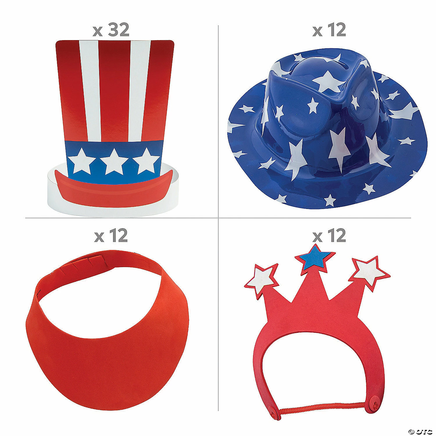 Outlet π Kidβs Patriotic Headwear Kit for 68 π - Image 2