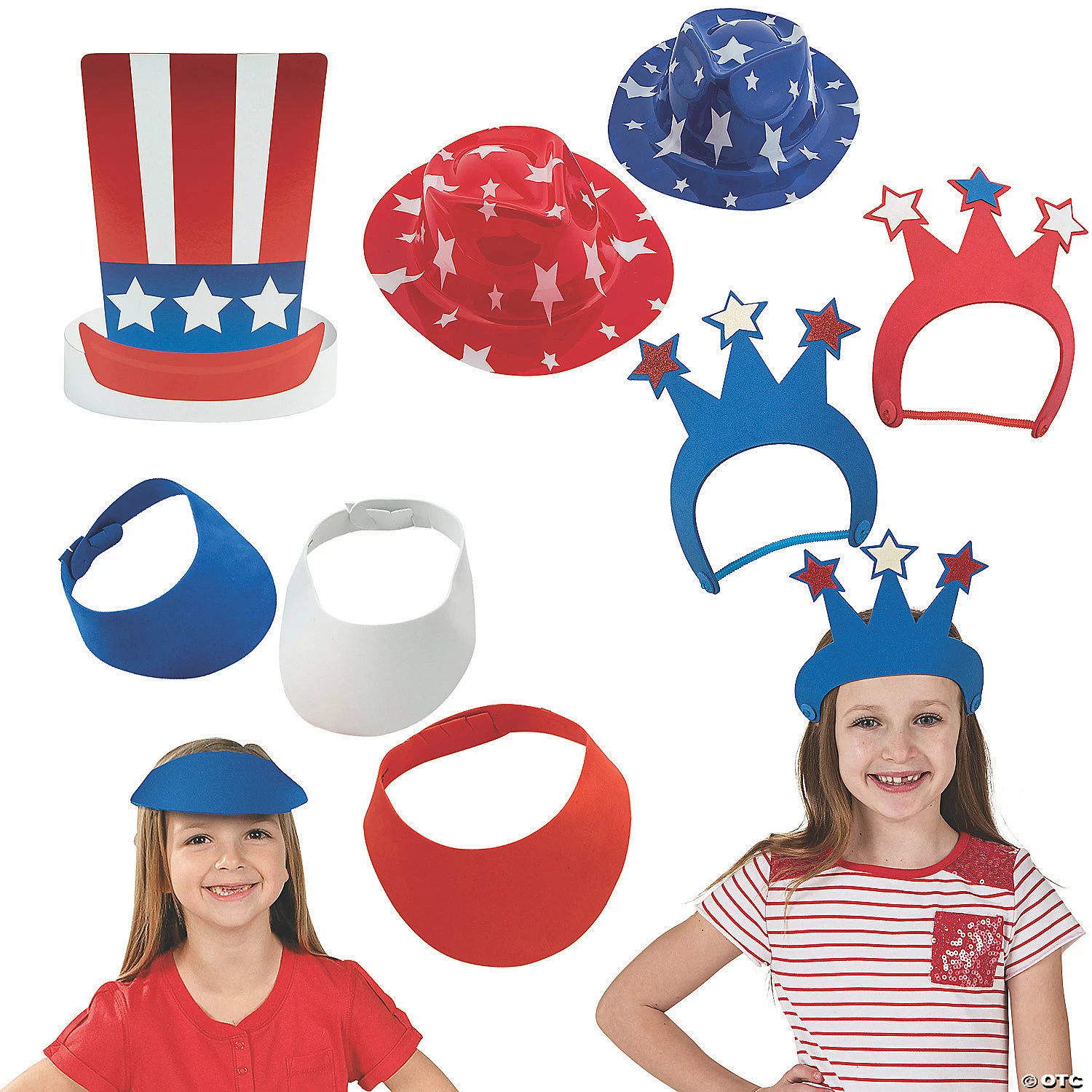 Outlet π Kidβs Patriotic Headwear Kit for 68 π