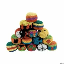 Coupon 😉 Knitted Kickball Assortment - 50 Pc. ✨