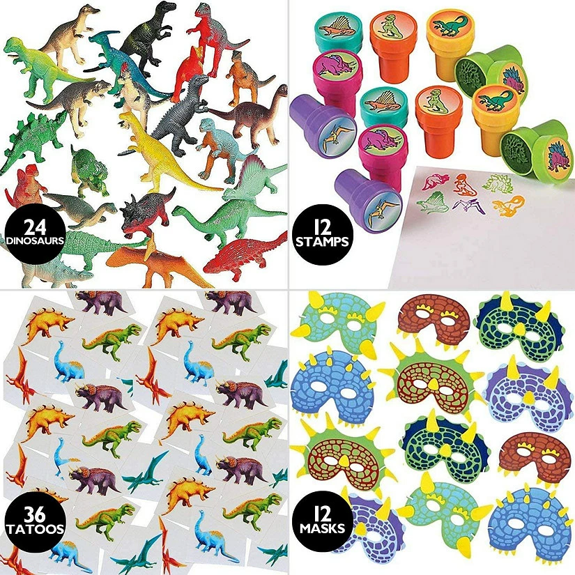 Outlet π― Kovot 84 Piece Kids Dinosaur Toy Party Favors Kit π§¨