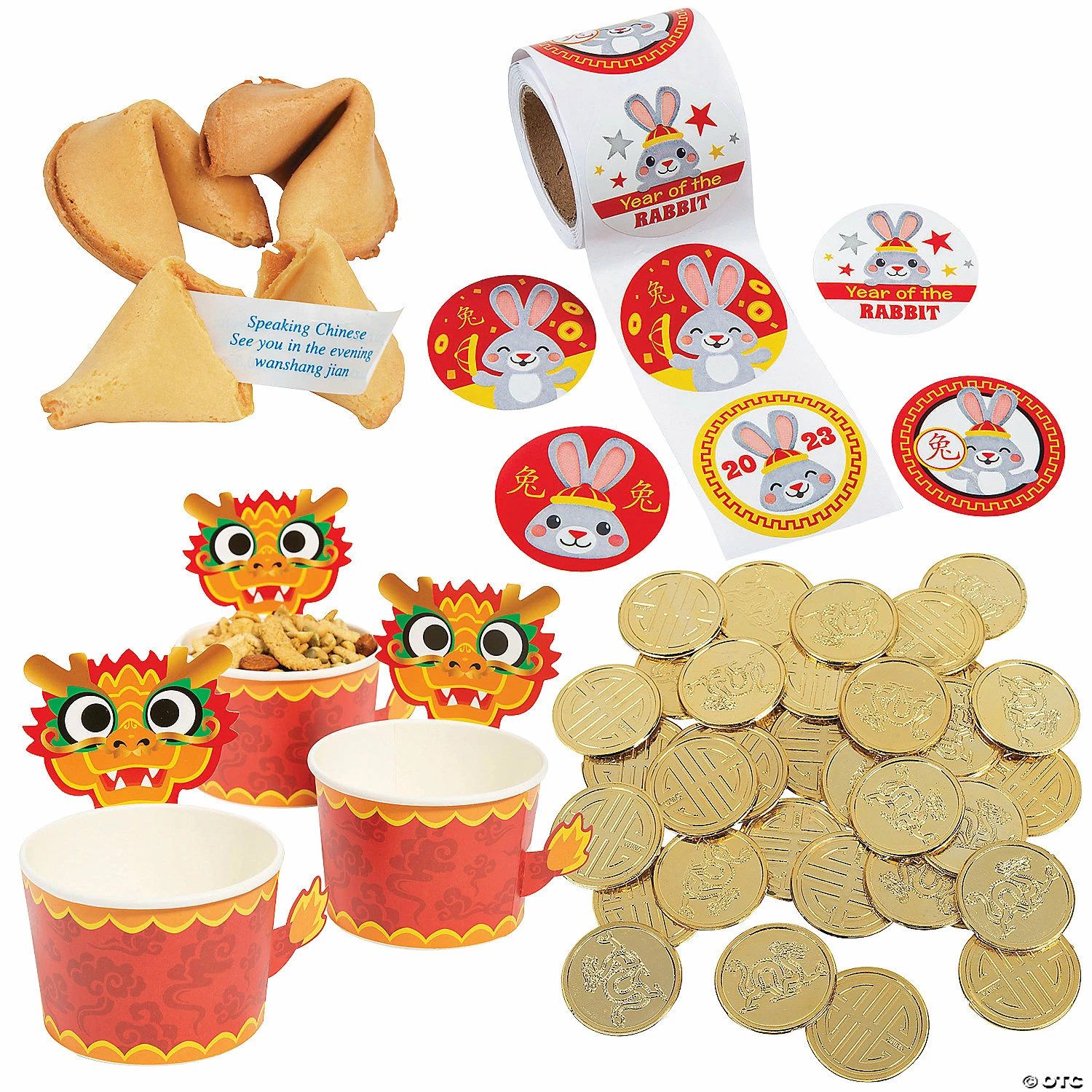 Deals ✨ Lunar New Year of the Rabbit Handout Kit for 48 ✔️ 3 Deals ✨ Lunar New Year of the Rabbit Handout Kit for 48 ✔️