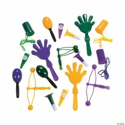 New ❤️ Mardi Gras Noisemaker Assortment - 100 Pc. 🎉