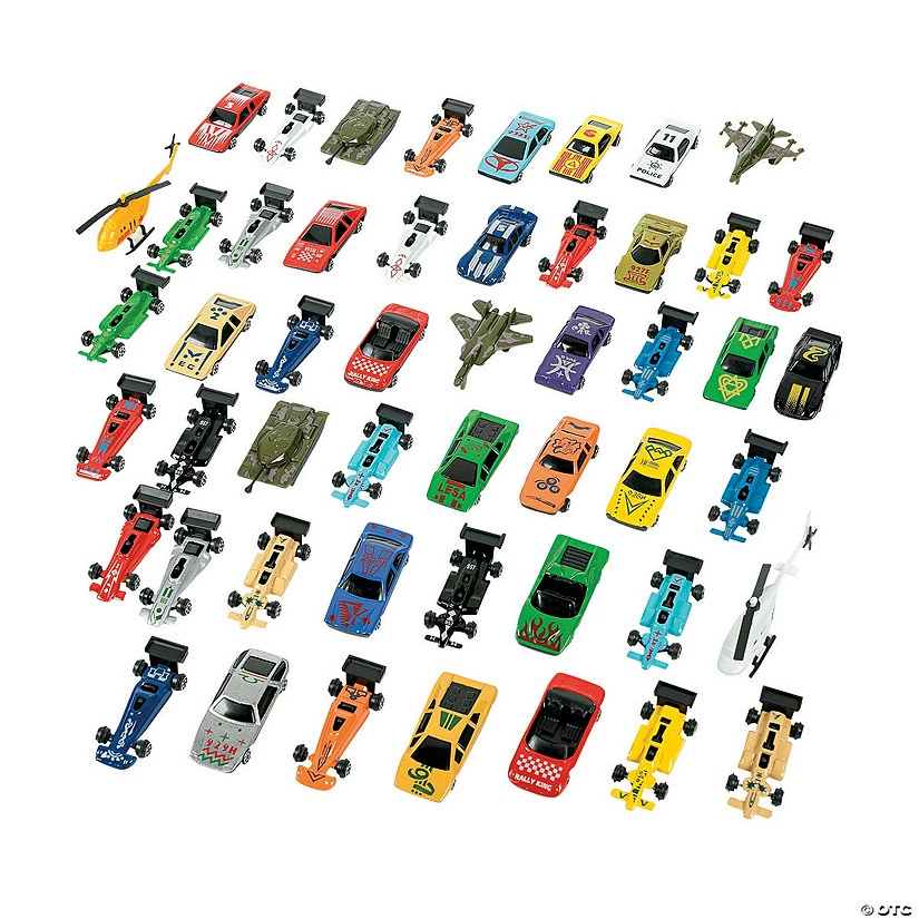Hot Sale βοΈ Mega Plastic Car Assortment- 50 Pc. π