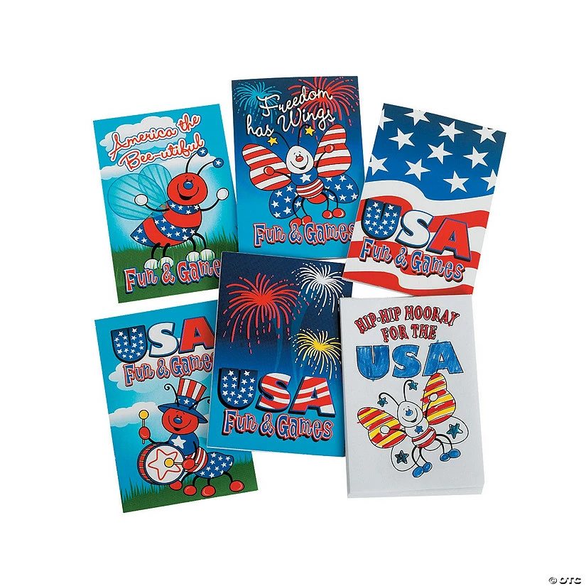 Best reviews of π Mini Patriotic Activity Books - 72 Pc. π