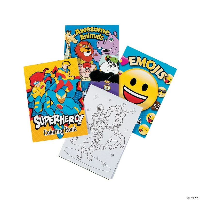 Coupon 𧨠More Everyday Fun Coloring Books - 72 Pc. β€οΈ