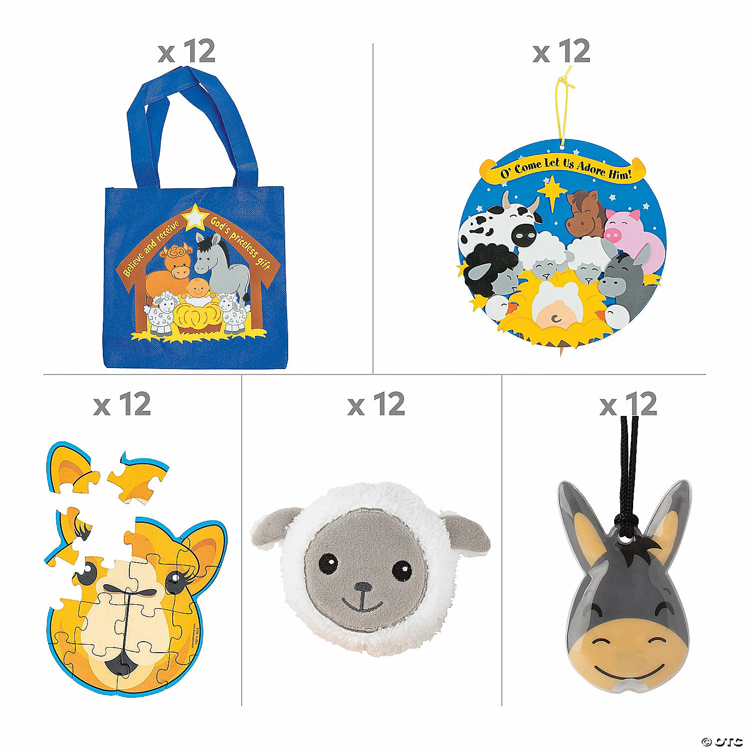 Promo π€© Nativity Animals Cheer Bags for 12 π - Image 2