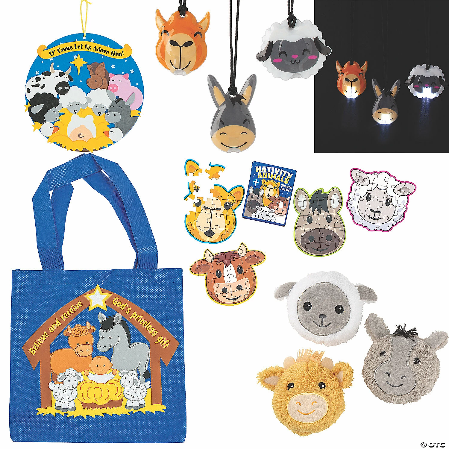 Promo π€© Nativity Animals Cheer Bags for 12 π