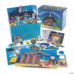 Best Pirce 🤩 Nativity Assortment in Stable - 100 Pc. ⭐