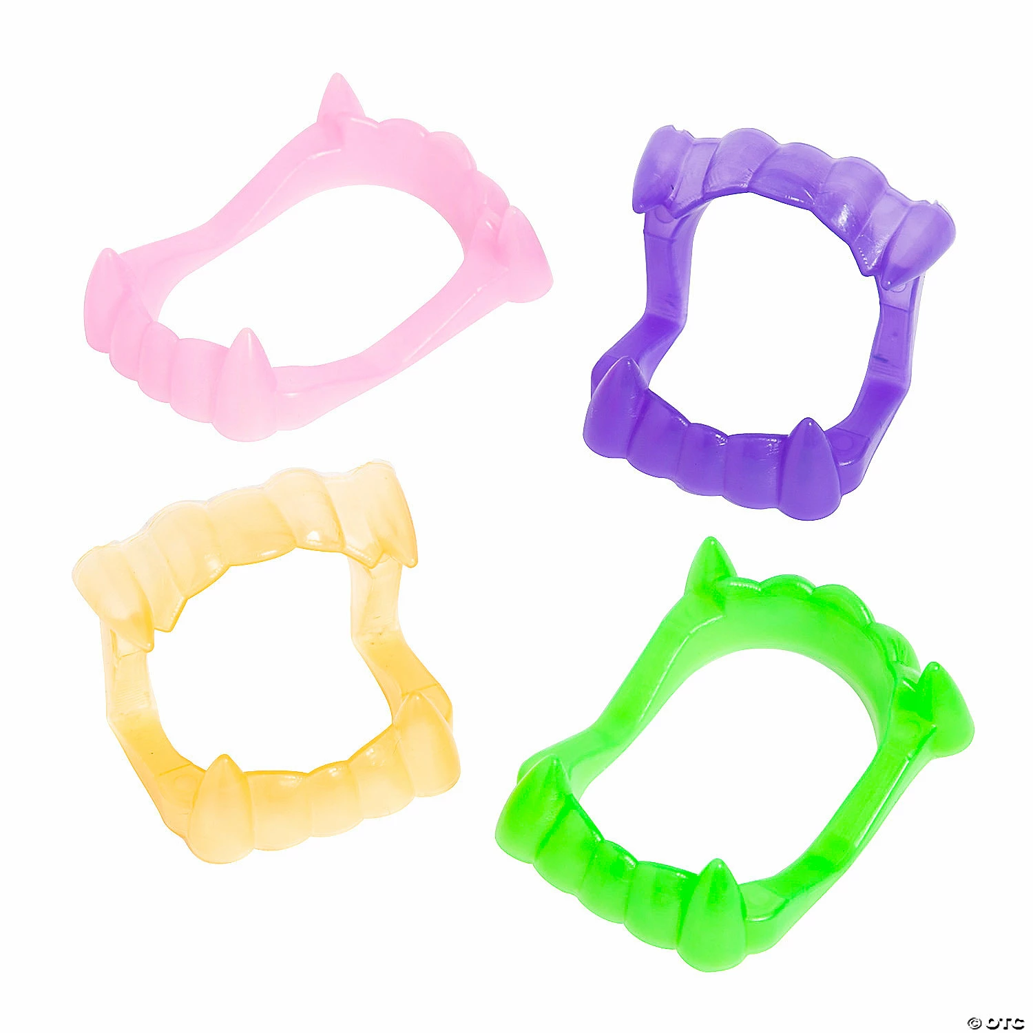 Discount π₯° Neon Vampire Teeth - 144 Pc. π - Image 4