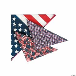 Best Pirce 🔥 Patriotic Bandana Assortment - 12 Pc. 🌟
