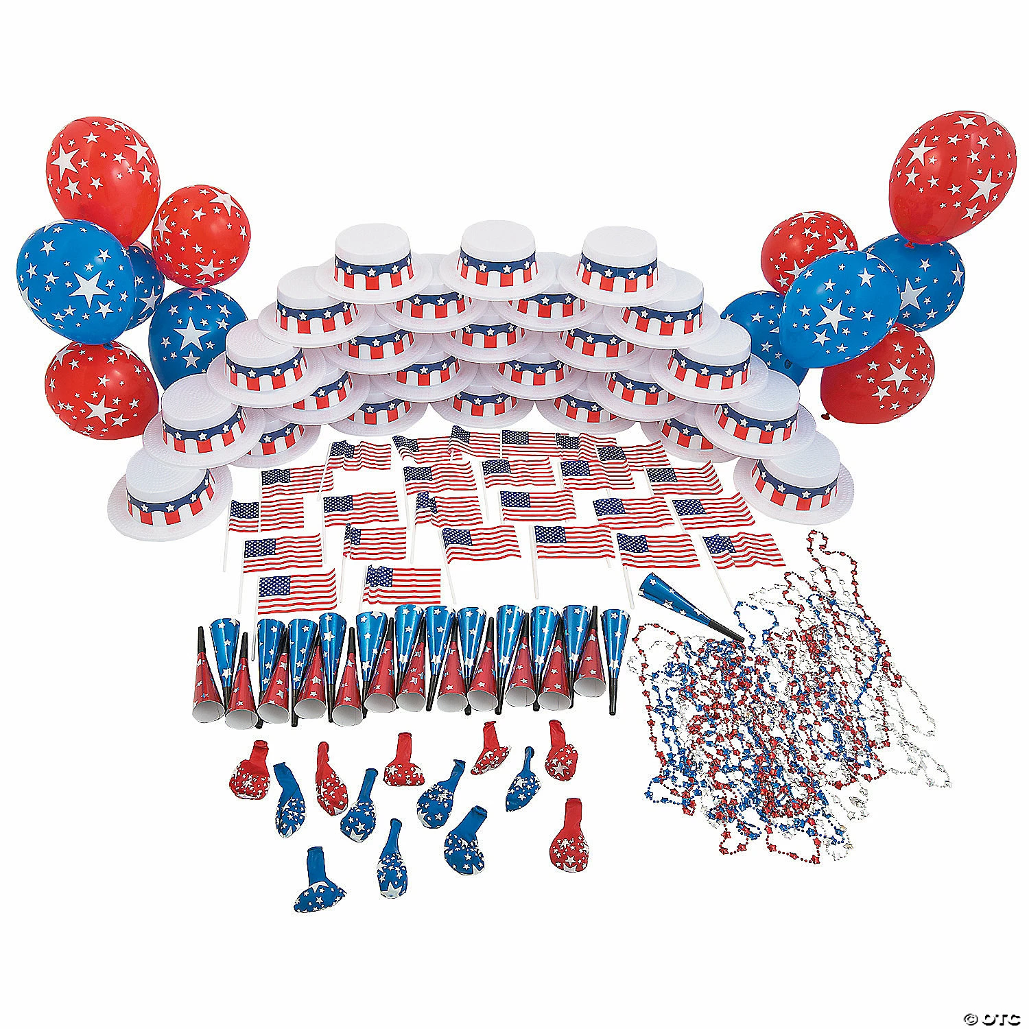 Budget 𧨠Patriotic Party Kit for 25 π - Image 2