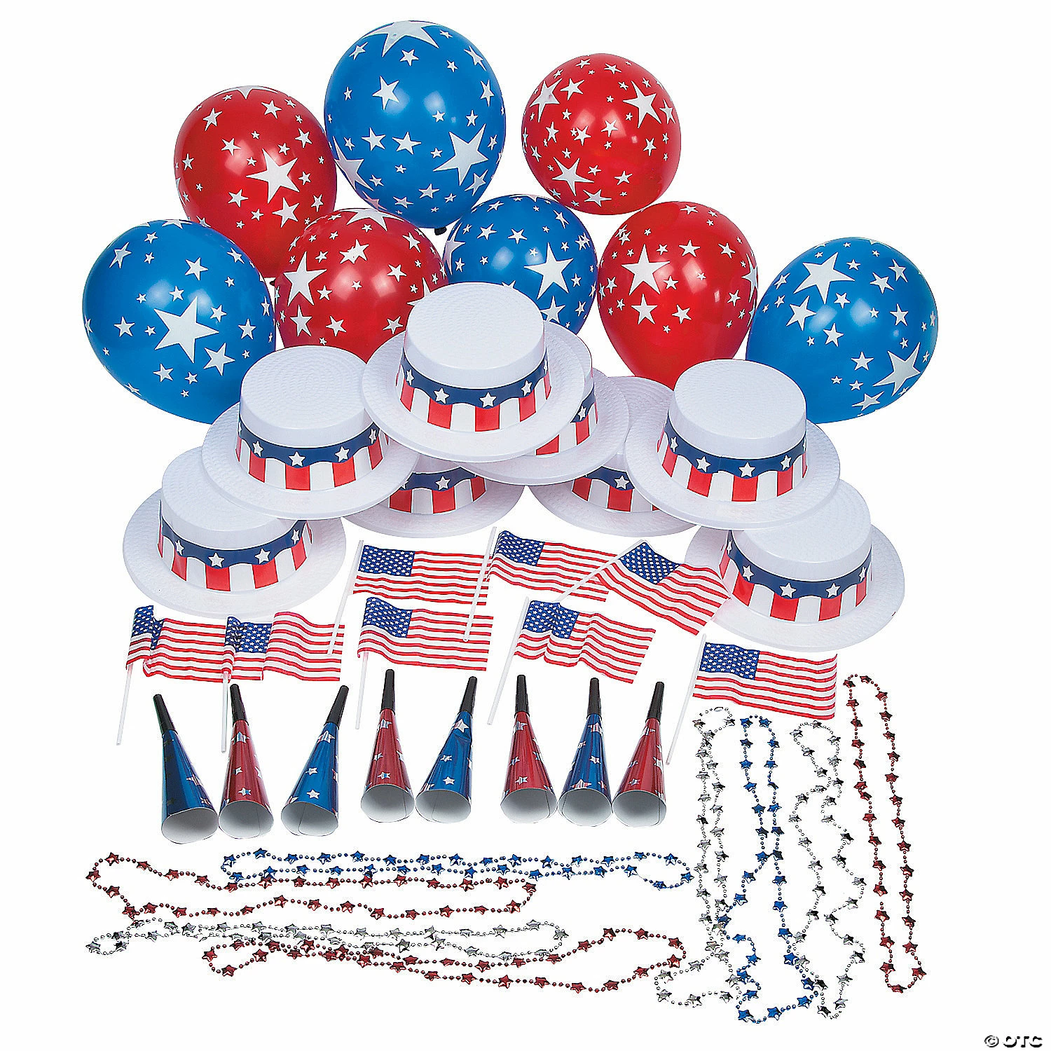 Budget 𧨠Patriotic Party Kit for 25 π