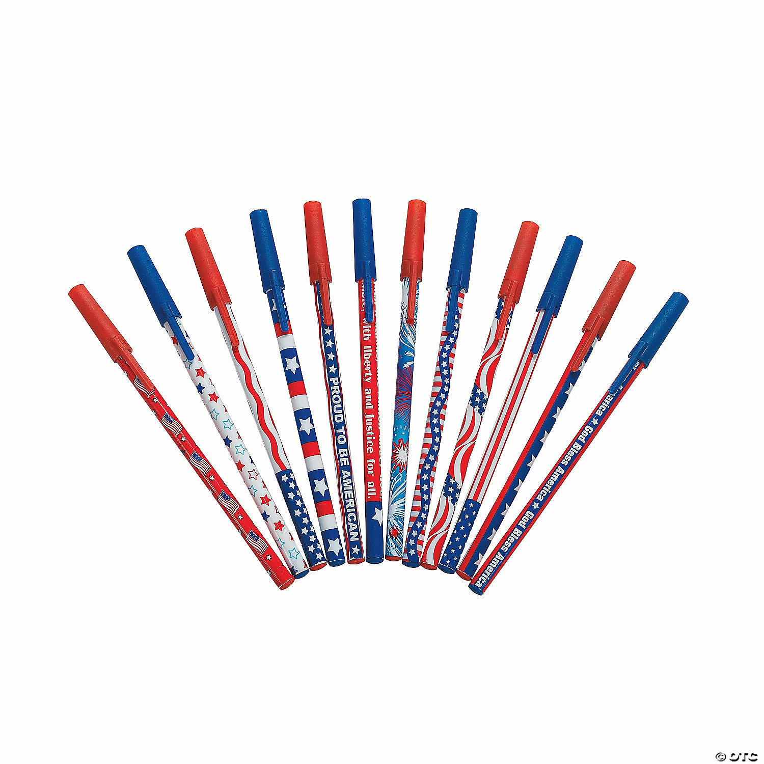 Best Pirce π Patriotic Pen Assortment - 72 Pc. π 3 Best Pirce π Patriotic Pen Assortment - 72 Pc. π