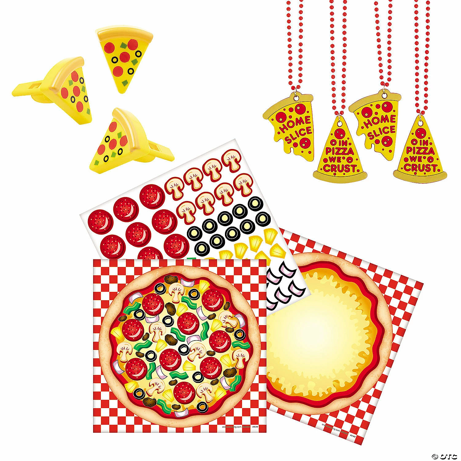 Cheapest π Pizza Party Handout Kit for 12 π€©