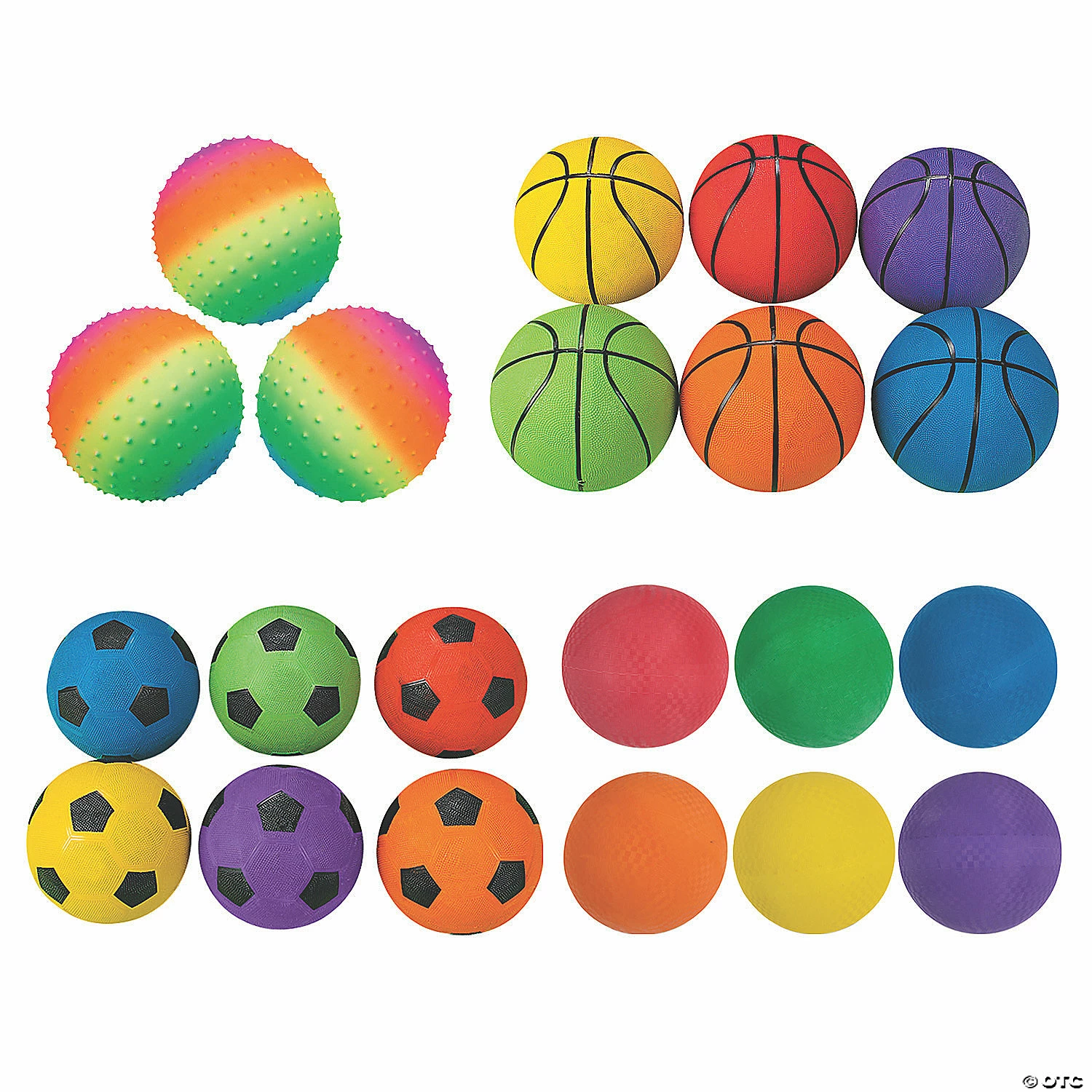 New 𧨠Playground Ball Assortment - 30 Pc. π