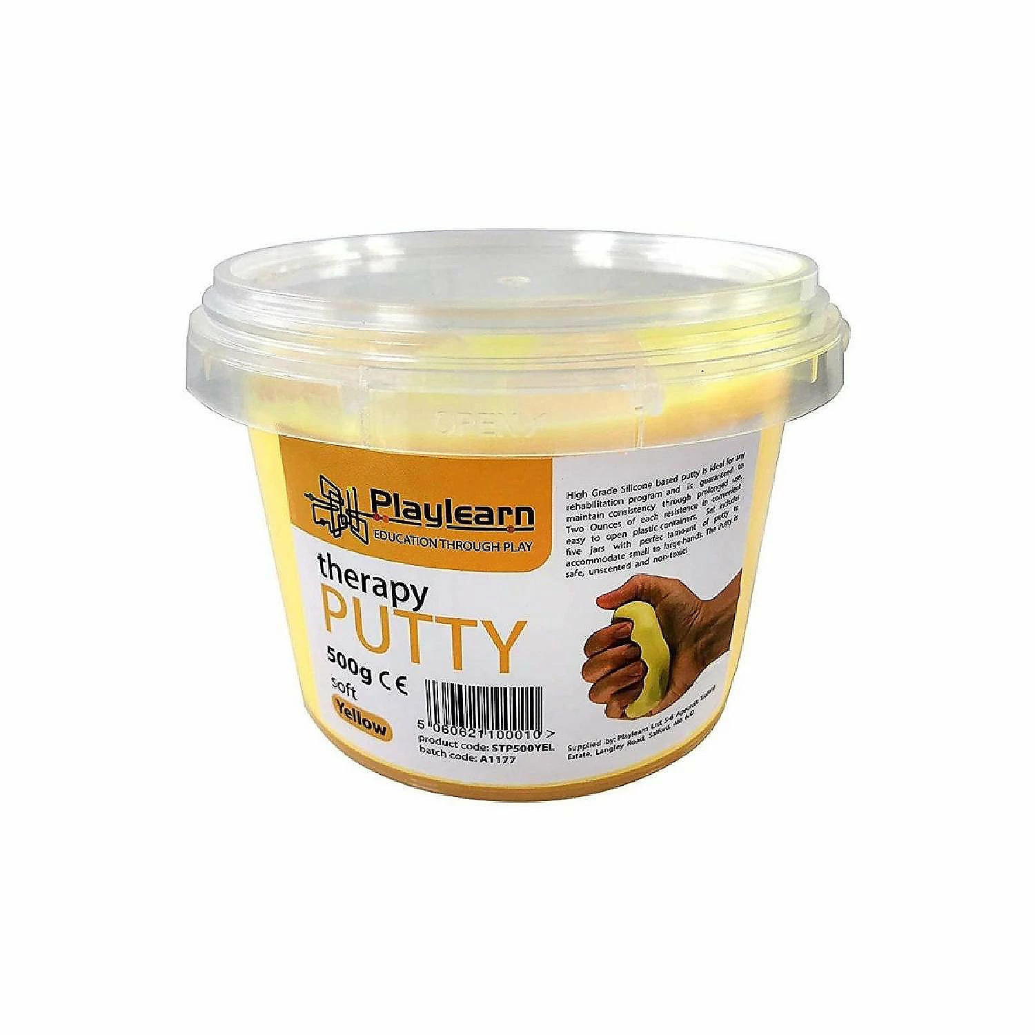 Budget π Playlearn 1-lb Yellow Therapy Putty - Soft Strength β