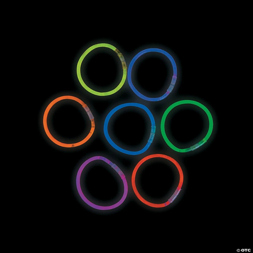 Deals β Premium Glow Bracelet Assortment - 100 Pc. π