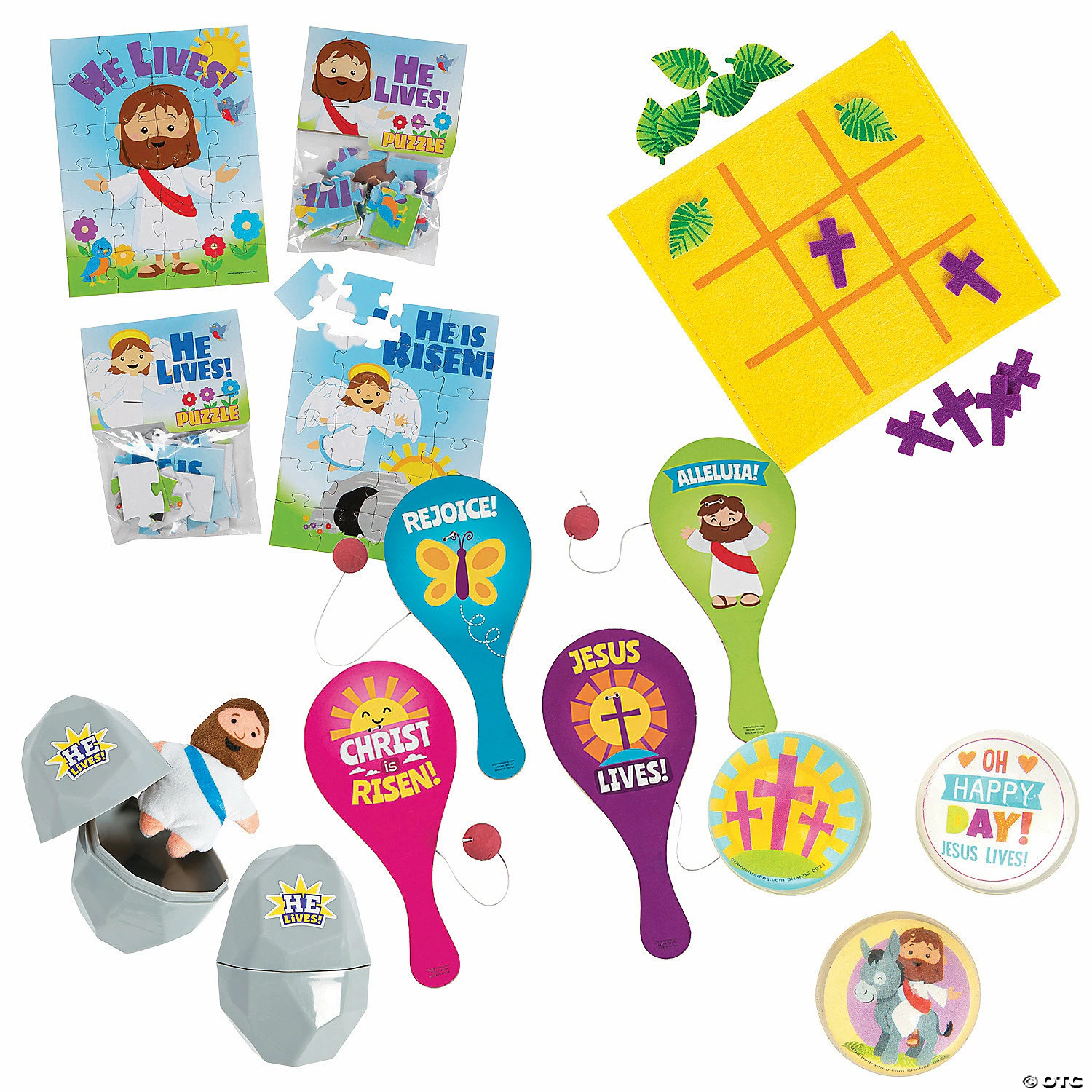 Budget π Religious Games Easter Basket Fillers for 12 β¨