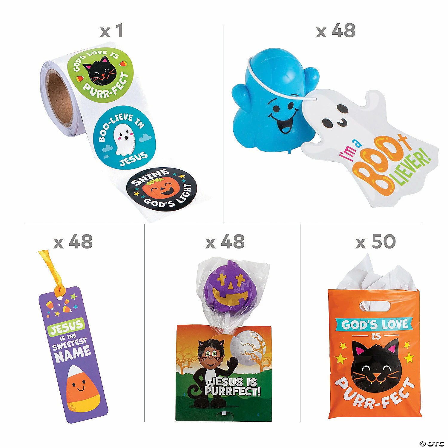 Buy π Religious π§ Halloween Handout Kit for 48 π - Image 2