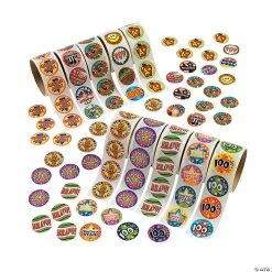 Top 10 ✔️ Reward Rolls of Stickers Assortment - 1000 Stickers 🌟