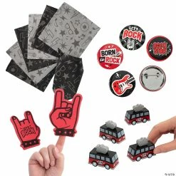 Coupon 🔔 Rockstar Party Favor Handout Kit for 12 👏