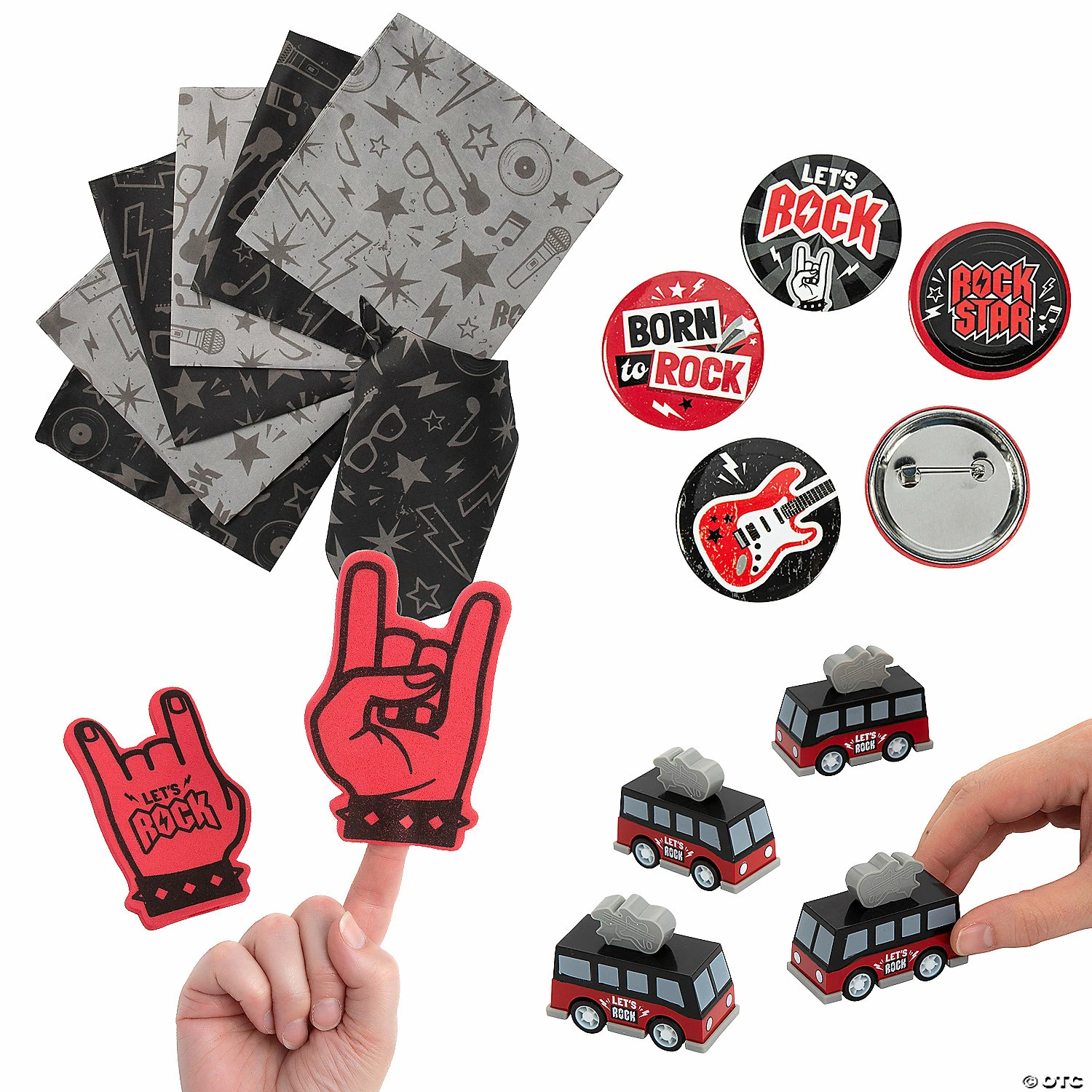 Coupon π Rockstar Party Favor Handout Kit for 12 π