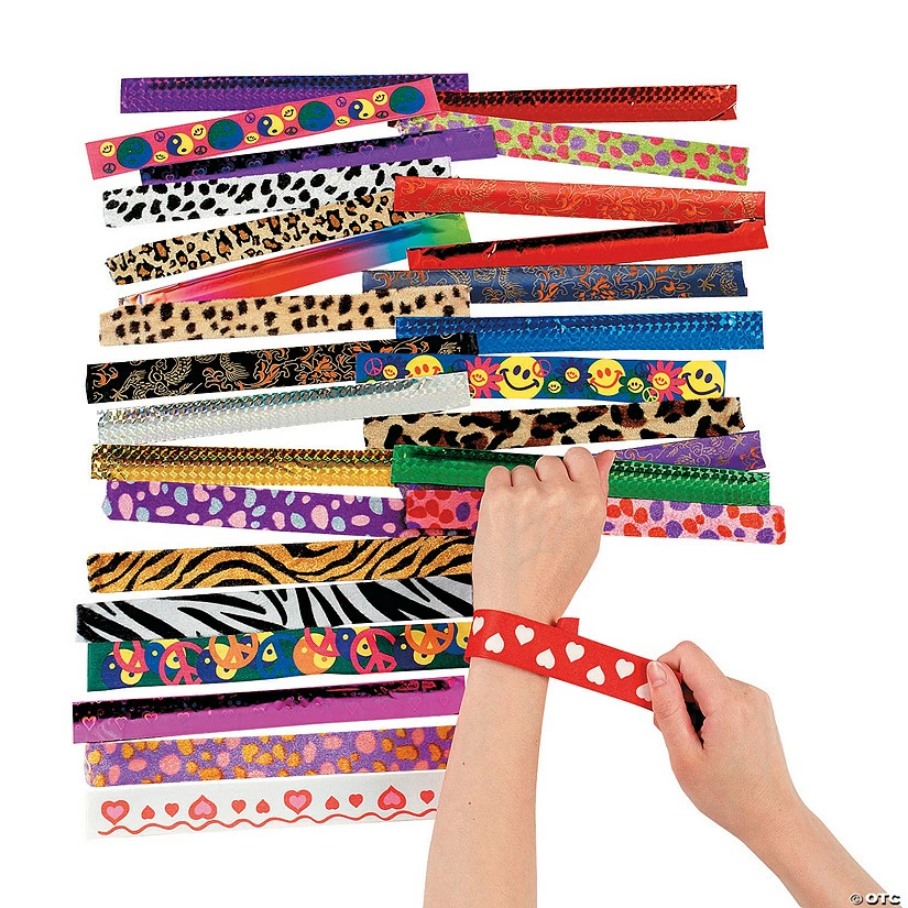 Flash Sale π Slap Bracelet Assortment - 50 Pc. π₯°