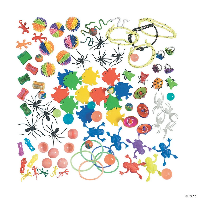 Deals π Small Toy Assortment - 100 Pc. β€οΈ