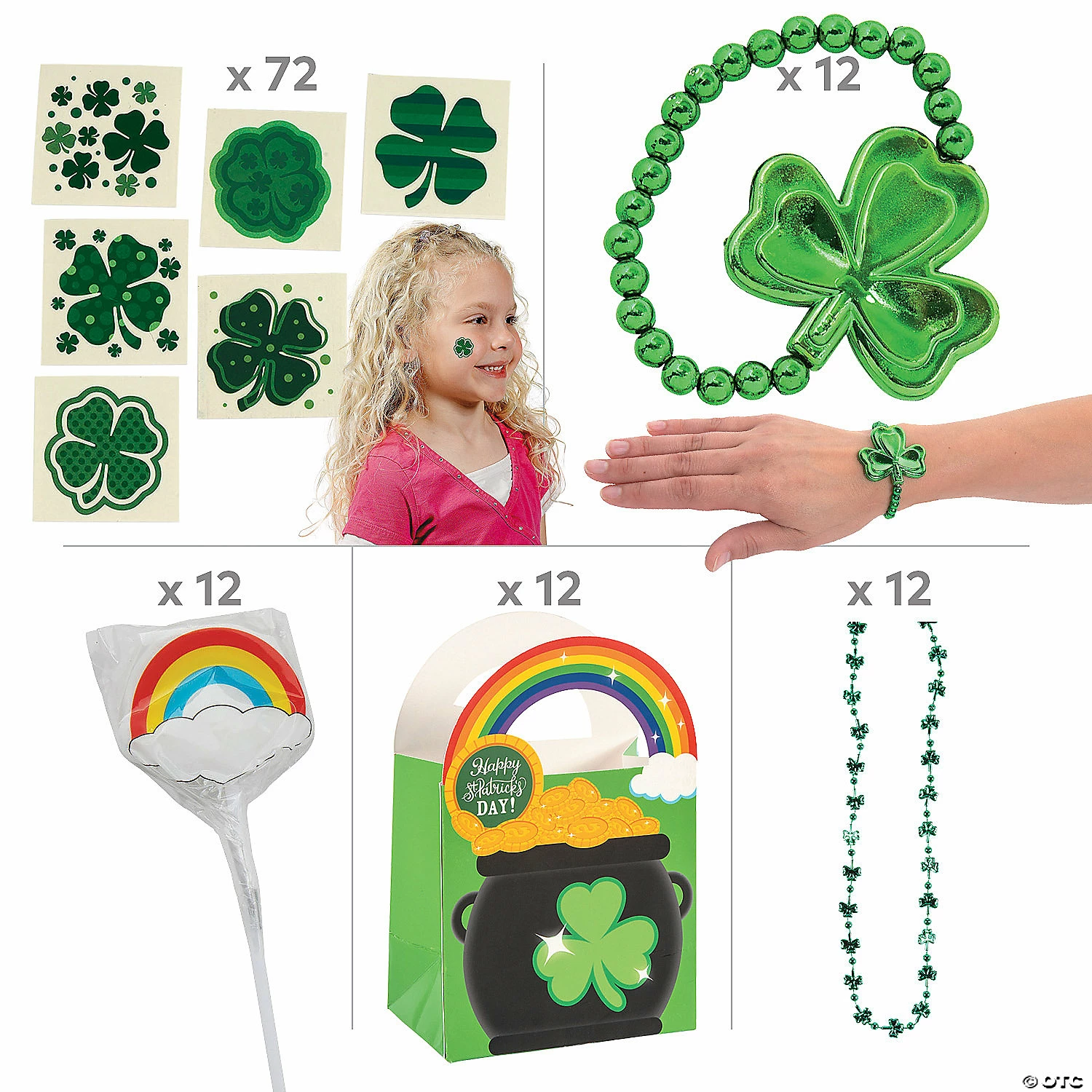 Cheap 😀 St. Patrick’s Day Handout Kit for 12 ❤️ 4 Cheap 😀 St. Patrick’s Day Handout Kit for 12 ❤️ - Image 2