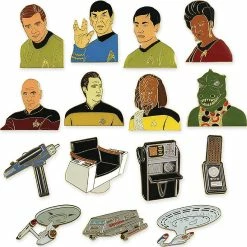 Coupon 👍 Star Trek Blind Packed Collectible Lapel Pin Random Case of 36 🎁