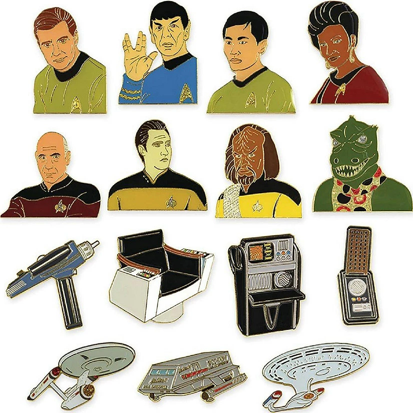 Coupon π Star Trek Blind Packed Collectible Lapel Pin Random Case of 36 π
