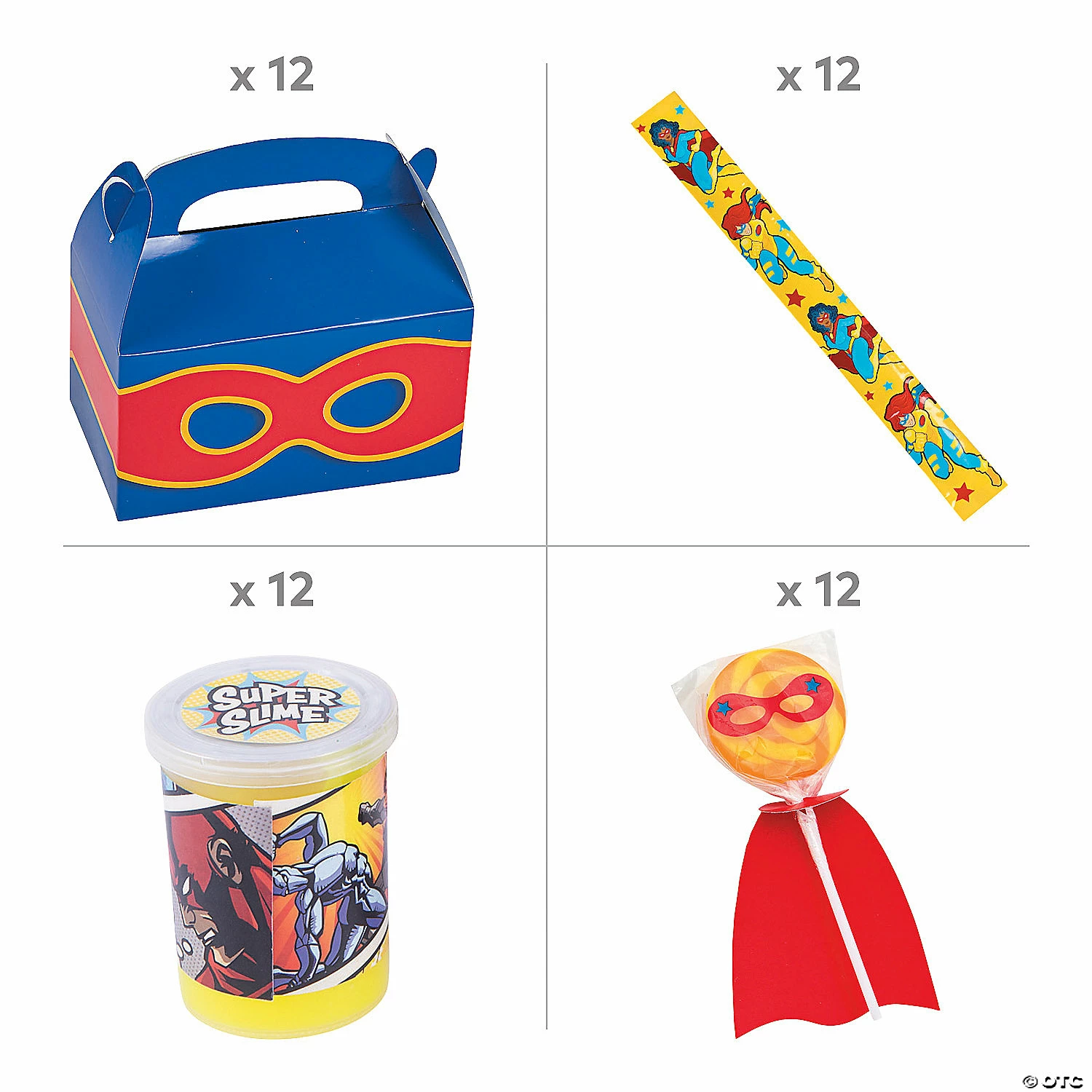 Brand new ❤️ Superhero Party Favor Kits for 12 ✔️ - Image 2