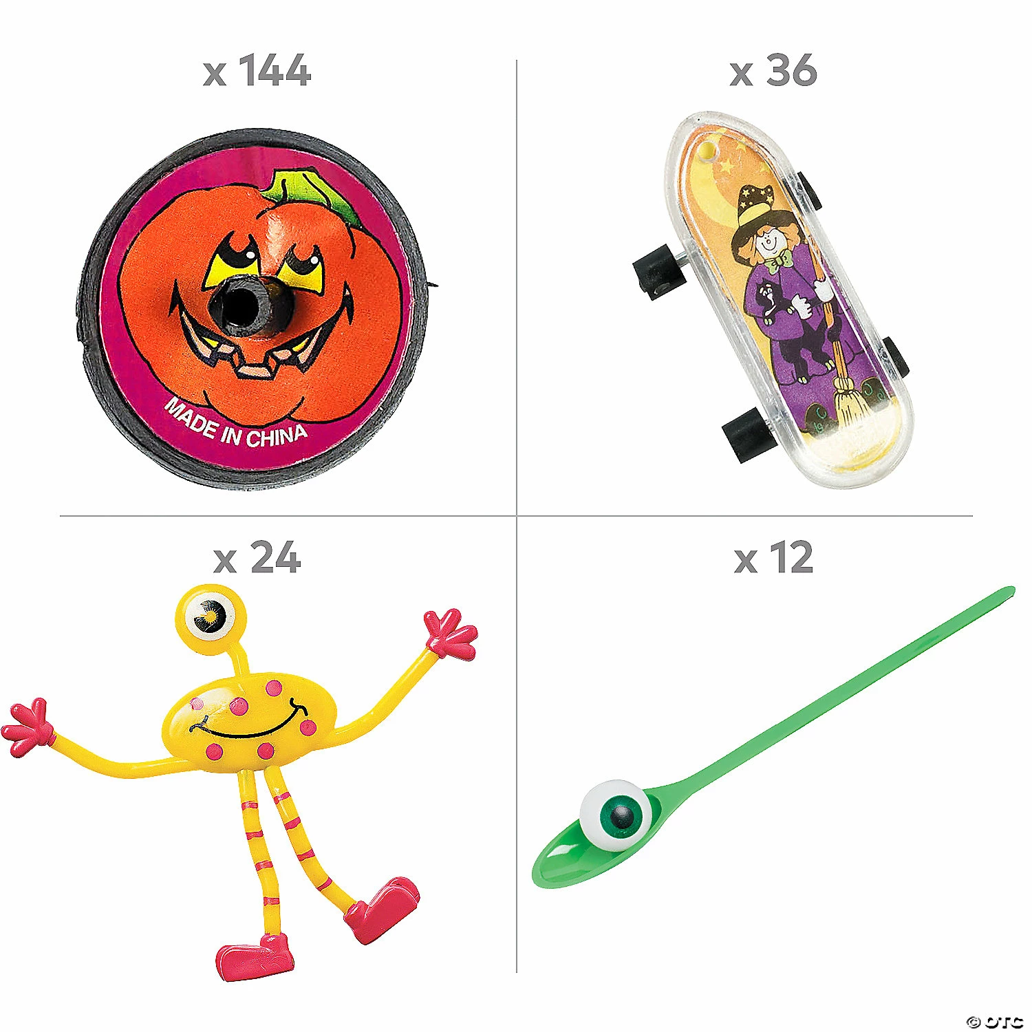 Outlet β€οΈ Trunk-or-Treat Deluxe π¦ Halloween Games & Prizes Kit - 267 Pc. π - Image 2