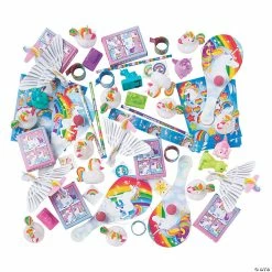 Budget 🎉 Unicorn Party Favor Assortment - 50 Pc. ⭐