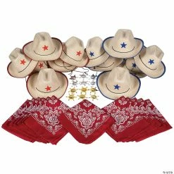 Best Pirce 😉 Western 👗 Dress-Up Accessory Kit for 12 - 36 Pc. 🌟
