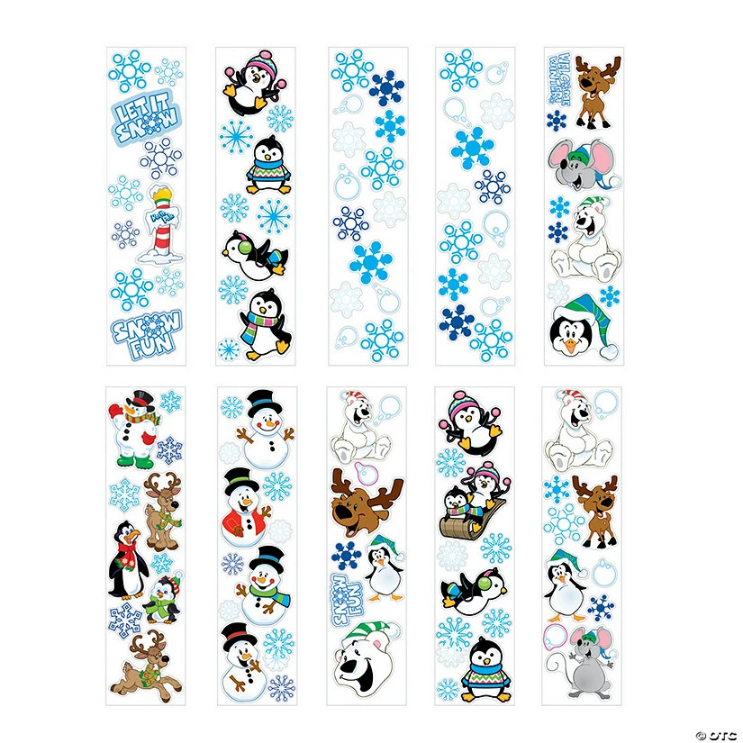 Best reviews of β Winter Sticker Assortment - 100 Sheets π―