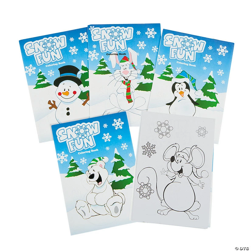 Deals ✔️ Winter Wonderland Coloring Books - 72 Pc. ⭐