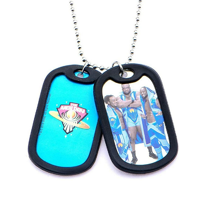 Outlet โค๏ธ WWE The New Day Stainless Steel 24" Double ๐ฆฎ Dog Tags ๐ 3 Outlet โค๏ธ WWE The New Day Stainless Steel 24" Double ๐ฆฎ Dog Tags ๐